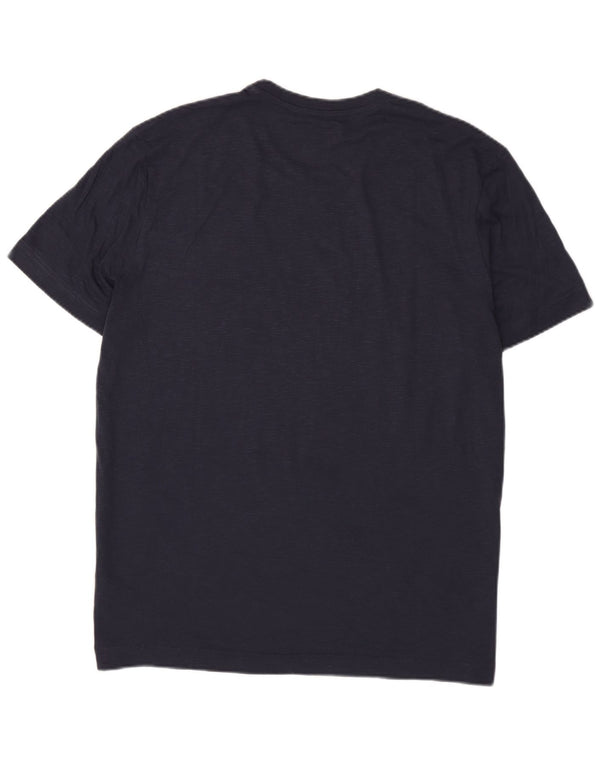Tricou grafic pentru bărbați Lotto Top 3XL poliester bleumarin