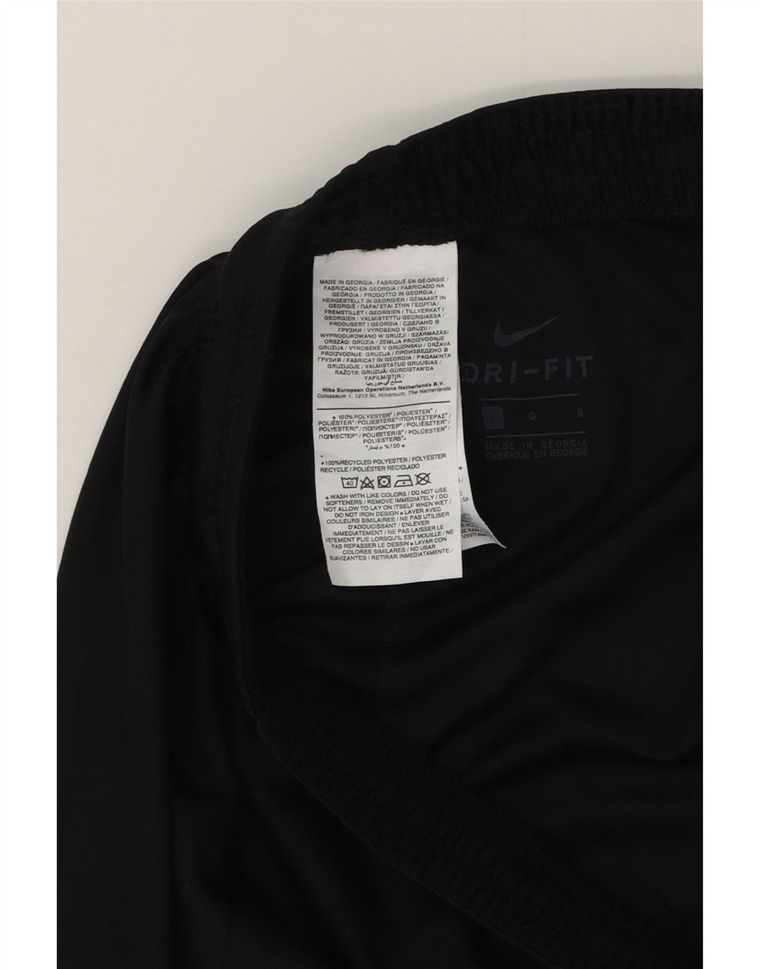 Pantaloni scurți sport Nike Dri Fit pentru bărbați, mari, negru, poliester