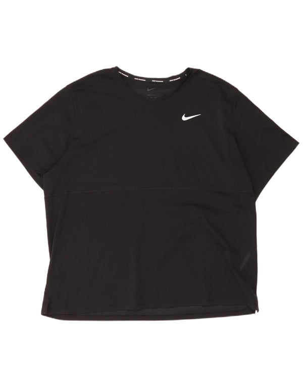 Tricou pentru bărbați Nike Dri Fit Top 2XL poliester negru