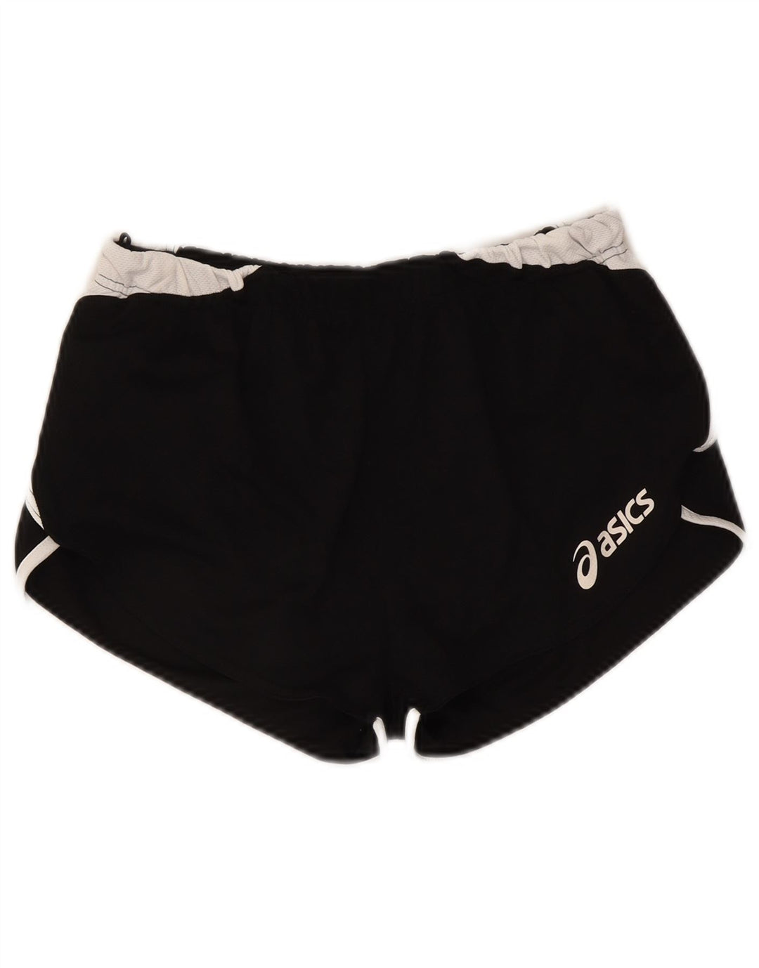 Pantaloni scurți sport grafic Asics pentru femei UK 10, negru, poliester color bloc