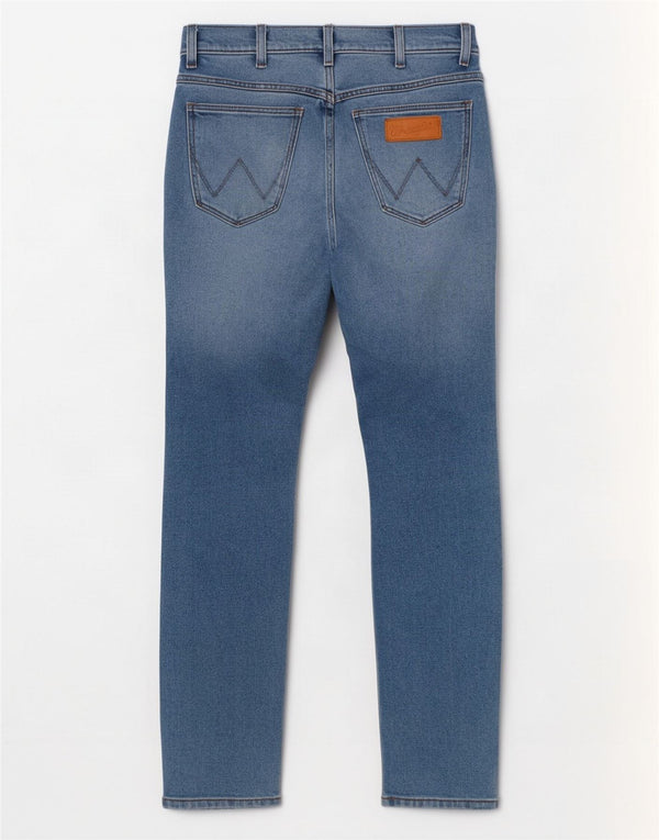 Blugi pentru bărbați Wrangler Larston Slim W28 L32 Bumbac albastru