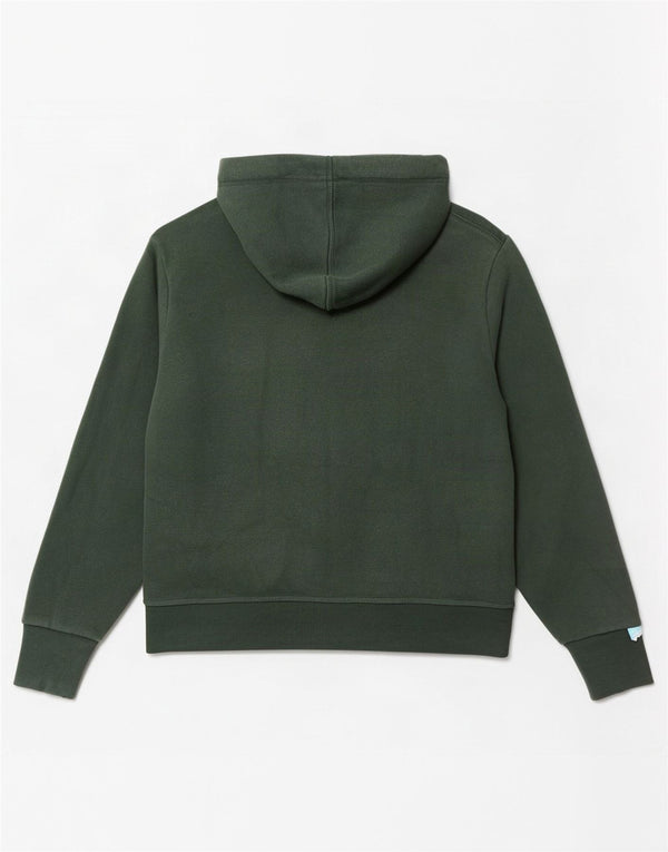 Pulover cu glugă grafic Superdry pentru bărbați XL bumbac verde