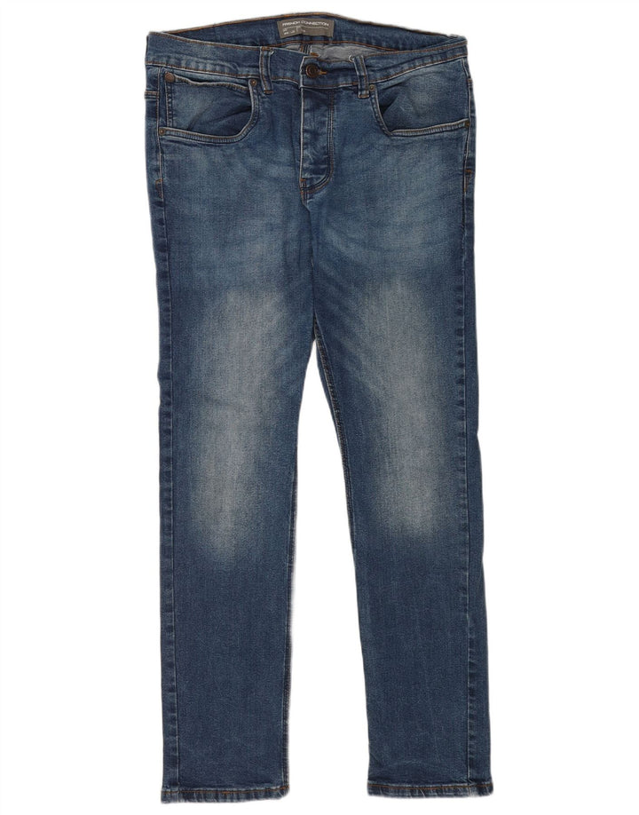 Blugi slim pentru bărbați French Connection W36 L32 Bumbac albastru
