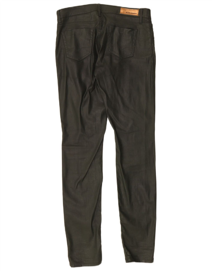 HUGO BOSS Pantaloni skinny casual pentru femei L29 L34 bumbac kaki