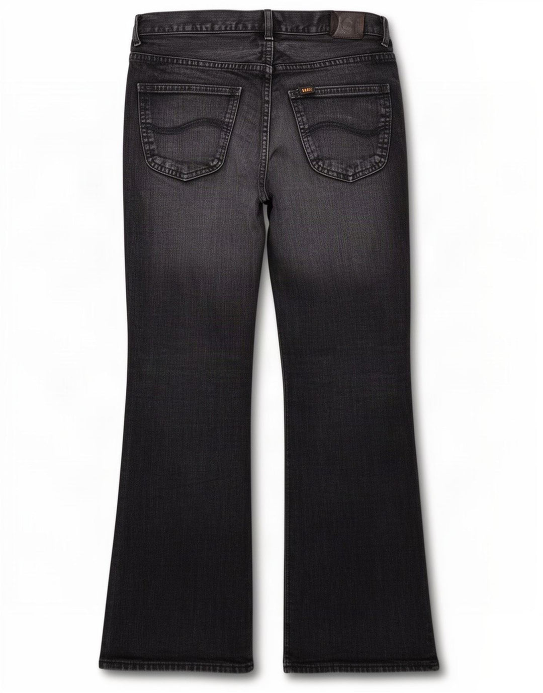 Blugi pentru bărbați Lee Denver Bootcut W34 L30, bumbac negru