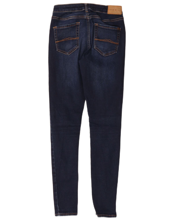 Blugi skinny pentru femei Jack & Jones W26 L28 poliester bleumarin