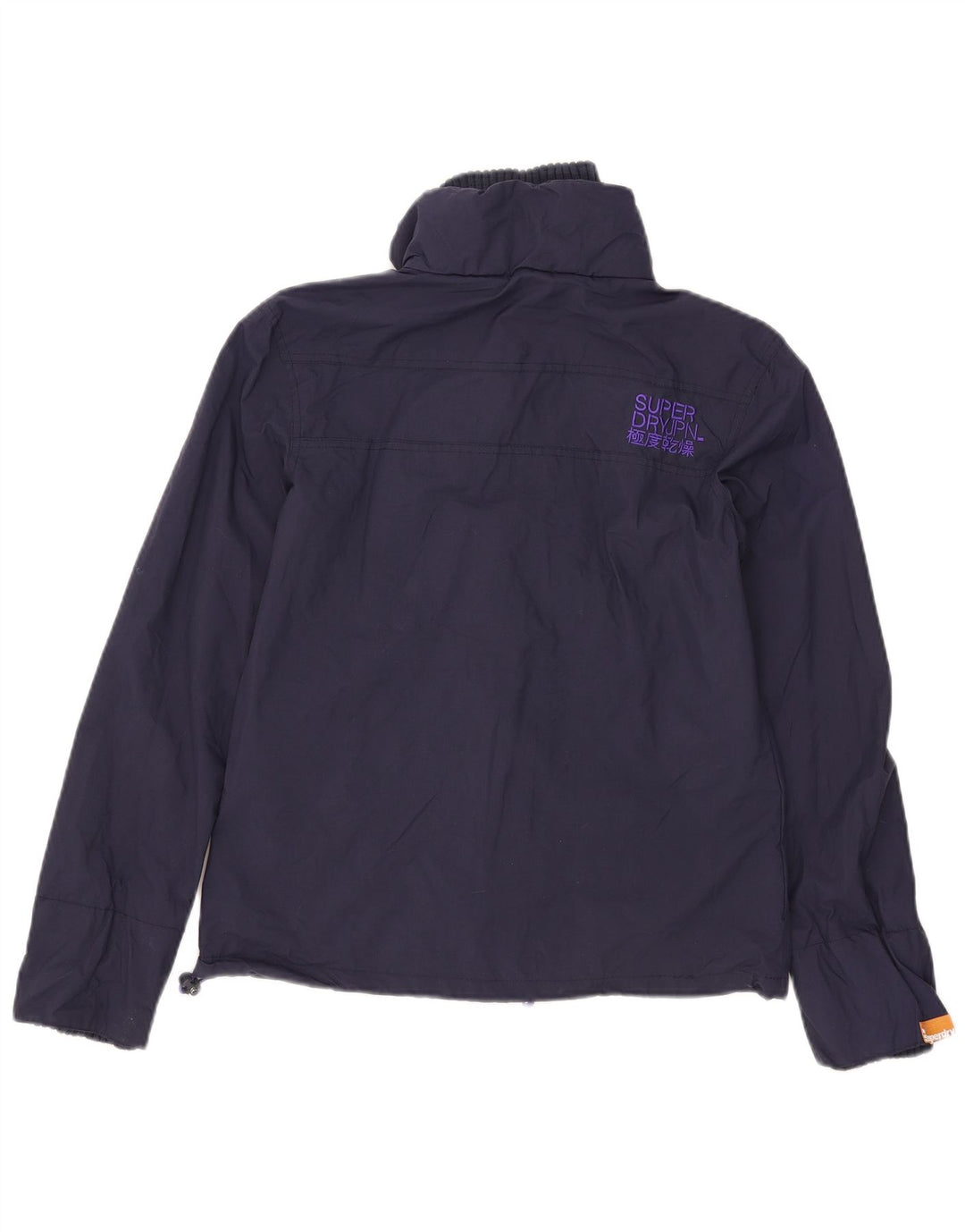 Jachetă Windbreaker pentru femei Superdry The Windcheater UK 10 Small Bleumarin