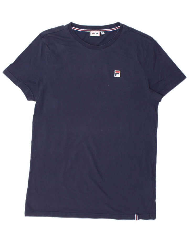 Tricou Bărbați Fila Top Mediu Bleumarin Bumbac