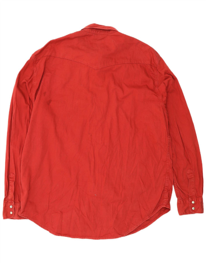 Cămașă pentru bărbați Levi's 2XL bumbac roșu