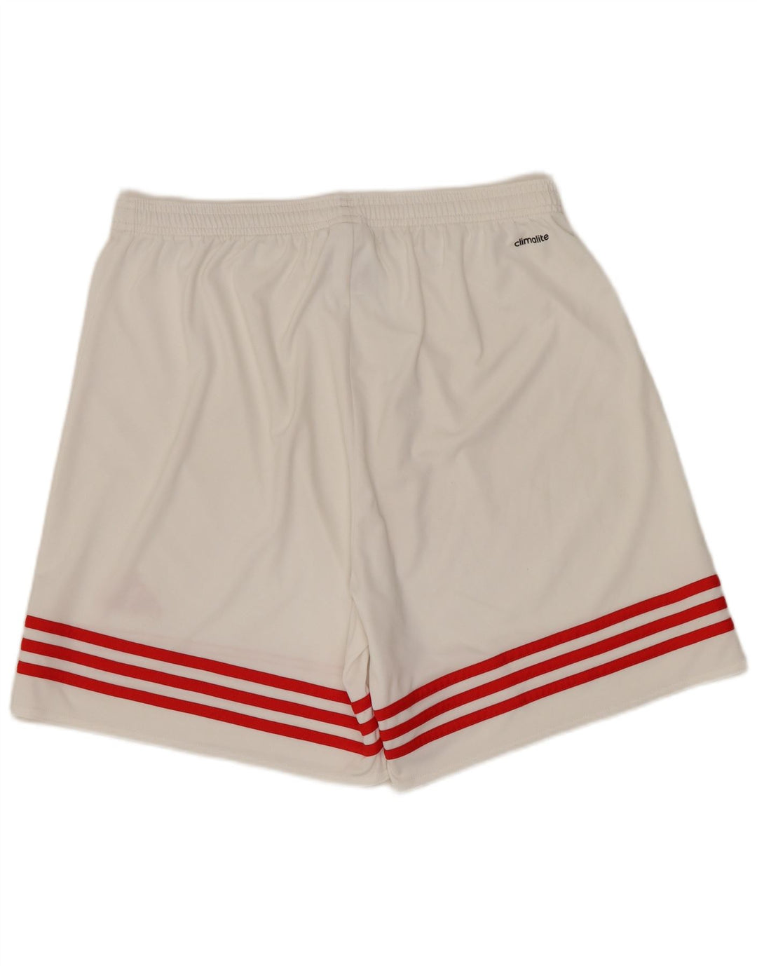 Pantaloni scurți sport Climalite ADIDAS pentru bărbați, mari, alb, din poliester