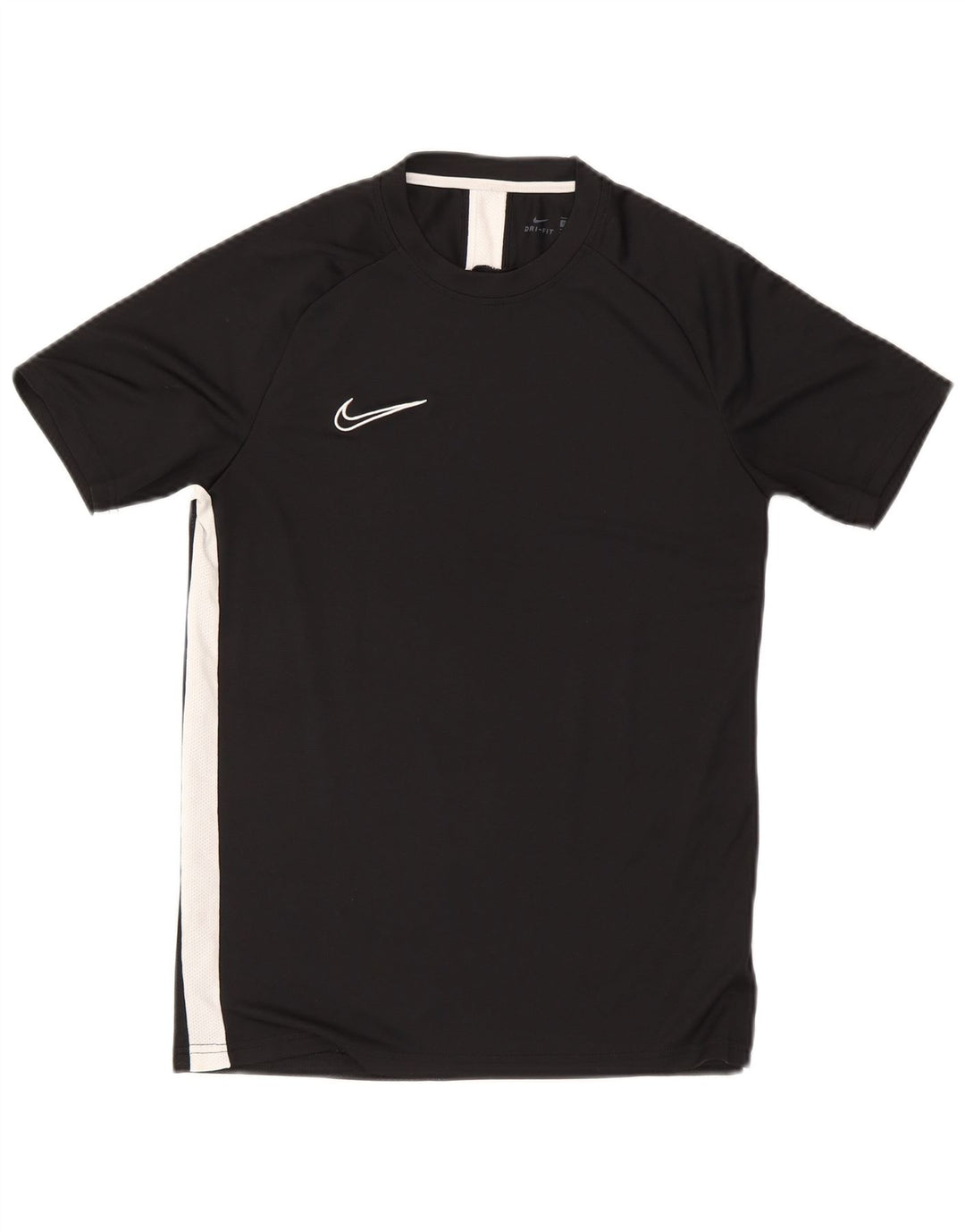 Tricou Nike Dri Fit pentru bărbați Top Mediu Negru Poliester Bloc de culoare