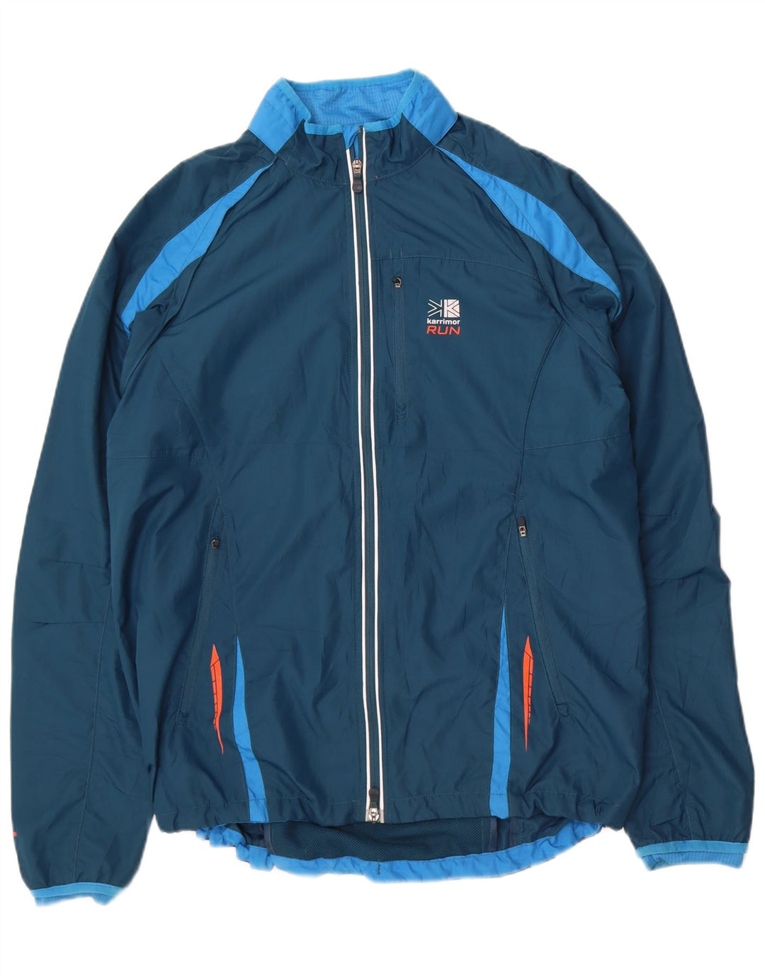 Jachetă de trening pentru bărbați Karrimor UK 40, mare, albastru, poliester color bloc