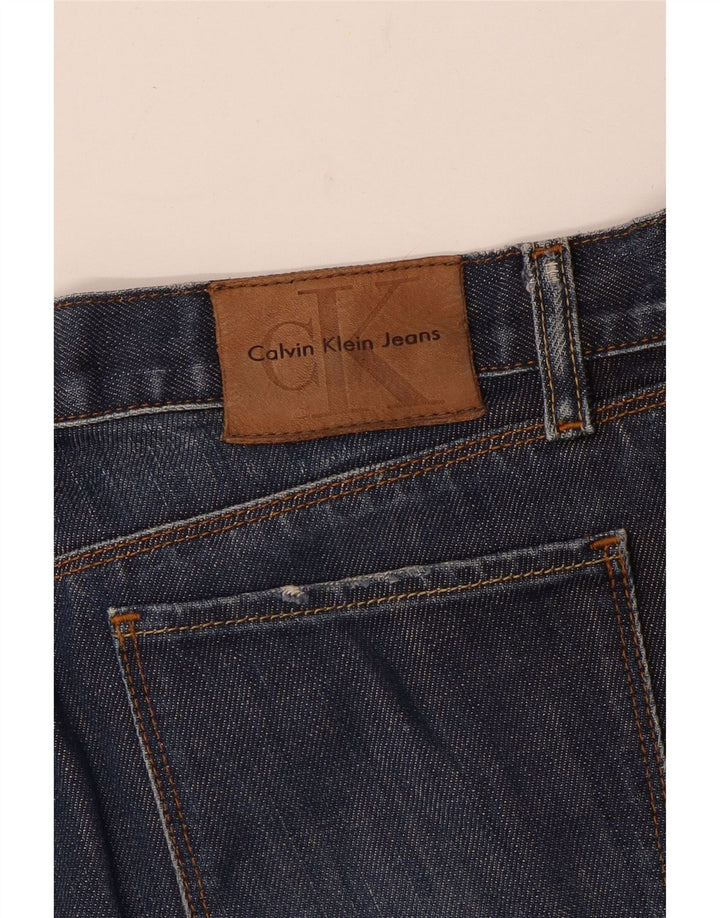 Blugi Calvin Klein pentru femei Bootcut W28 L29 bleumarin