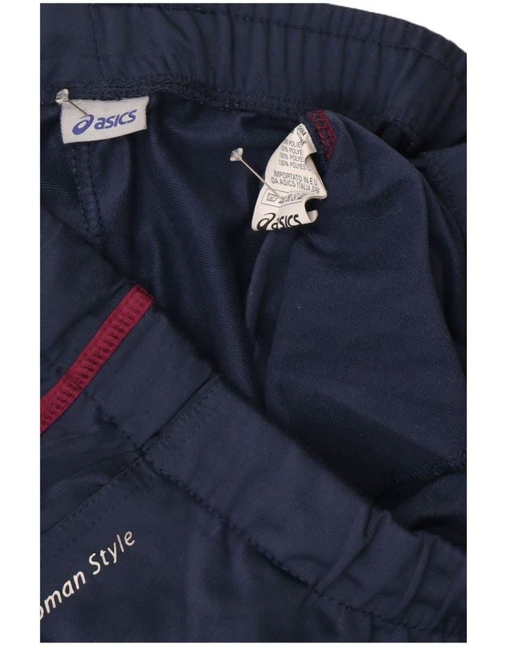 Pantaloni de trening pentru femei Asics Pantaloni de jogging UK 16 Poliester mare bleumarin