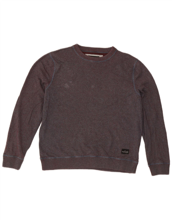 Hanorac pentru bărbați Quiksilver Pulover Medium Burgundy Bumbac