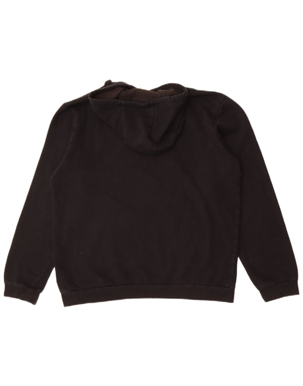 Pulover Adidas pentru bărbați, bumbac mare, negru