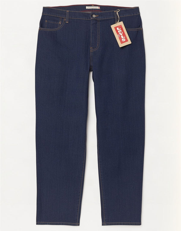 Blugi conici cu talie înaltă Levi's 550 pentru femei US 16 2XL W36 L29 Albastru