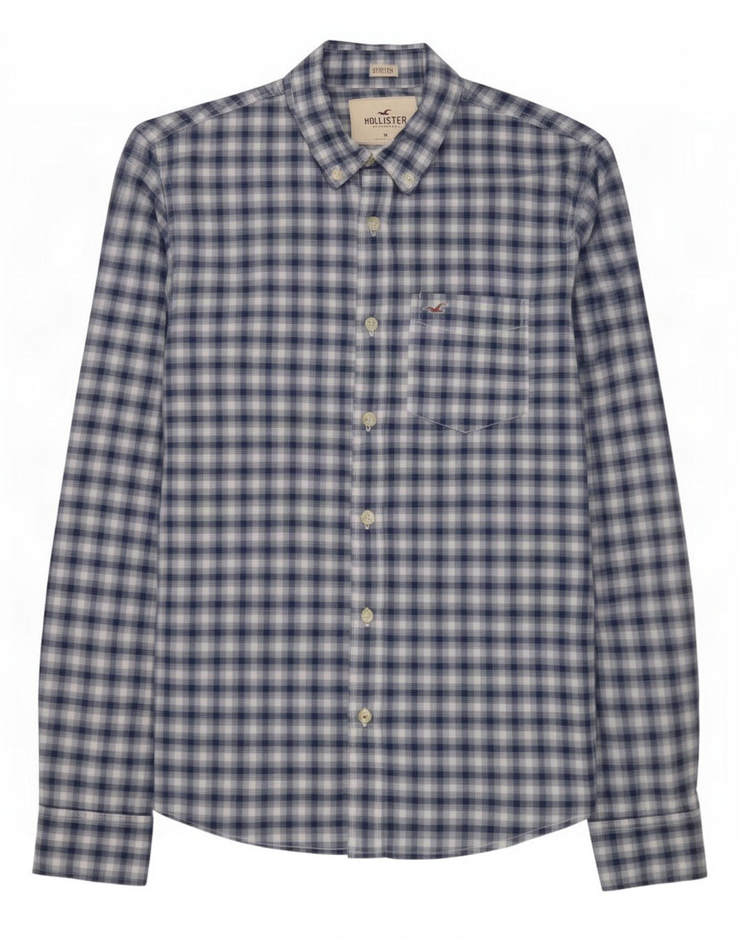 Cămașă Hollister Bărbați Medium Blue Check