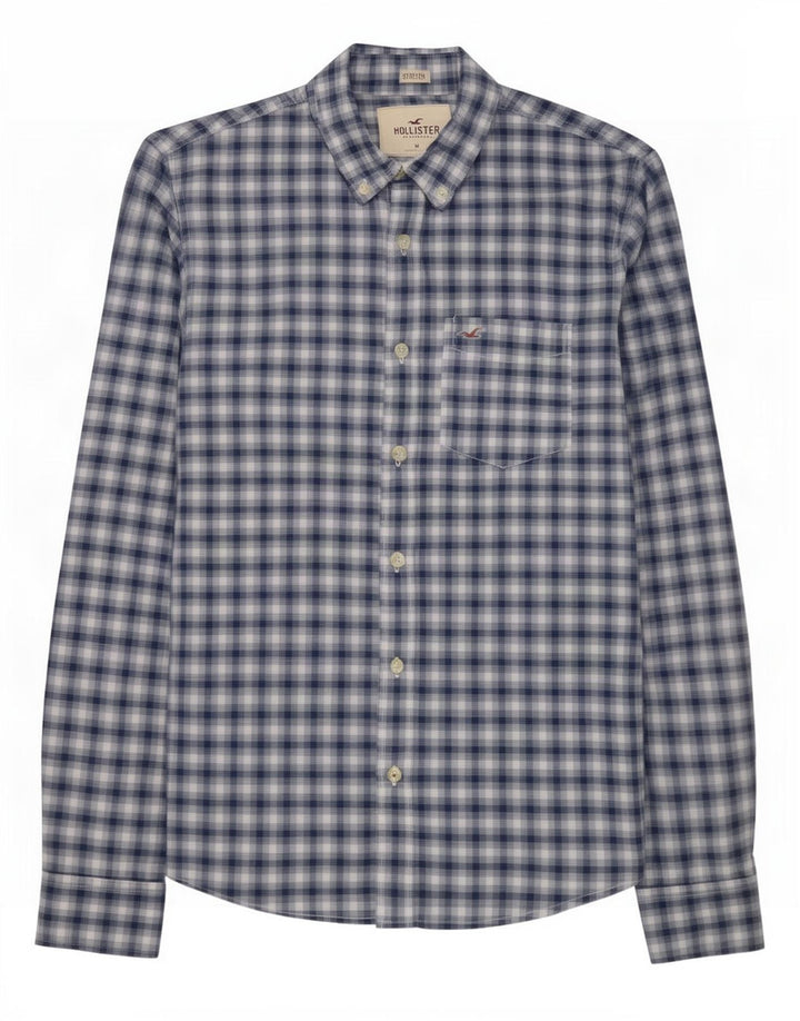 Cămașă Hollister Bărbați Medium Blue Check