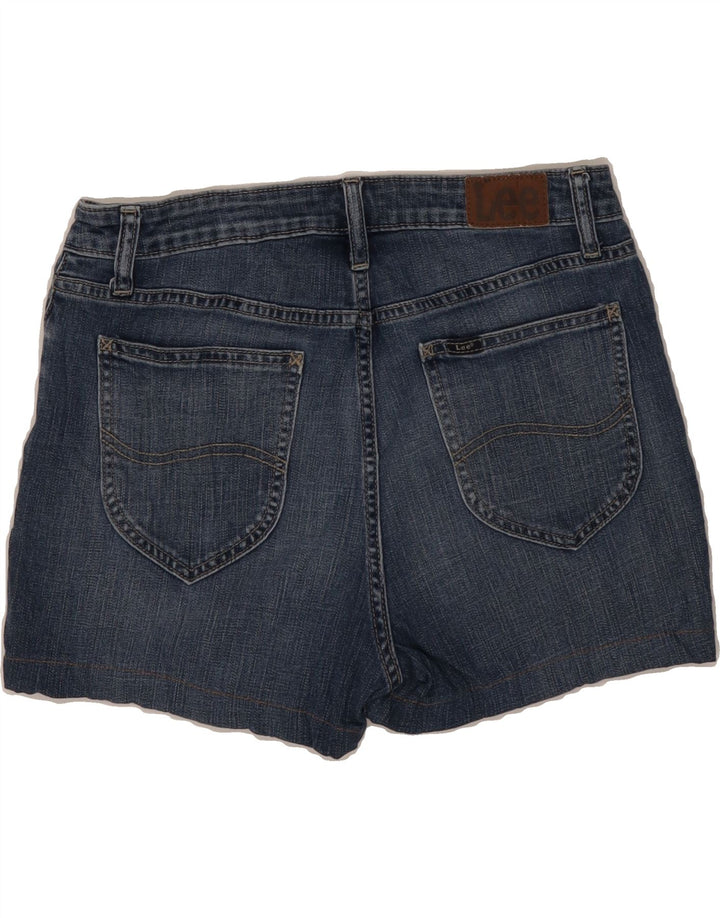 LEE Womens Regular Fit Denim Shorts Medium W30  Navy Blue Cotton Vintage Lee and Second-Hand Lee from Messina Hembry 