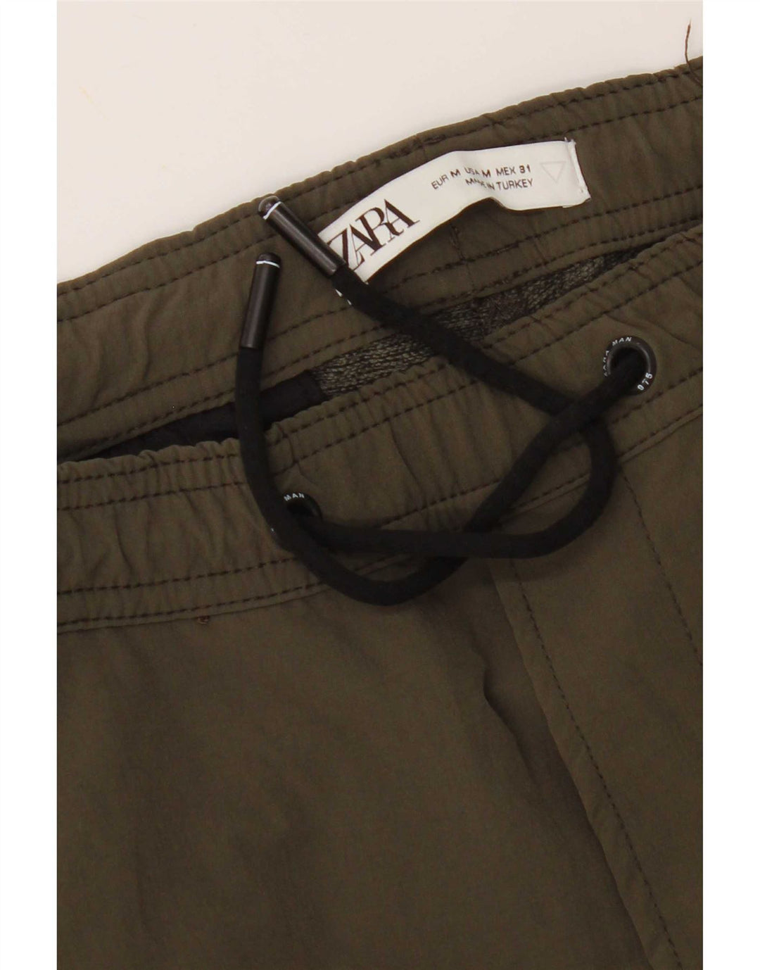 Pantaloni de trening cargo pentru bărbați Zara Pantaloni de jogging Medium Khaki