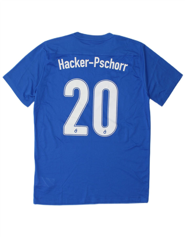Tricou grafic NIKE Dri Fit pentru bărbați Top mare, albastru, poliester