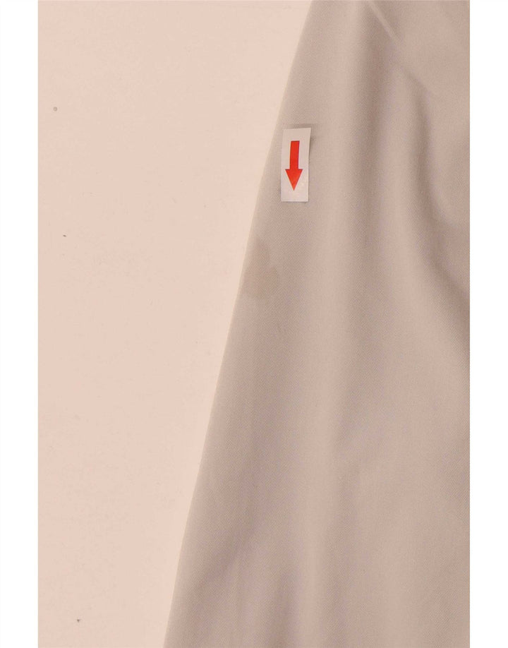 Blazer pentru bărbați Zara cu 2 nasturi EU 46 Mic Gri Viscoză Clasic