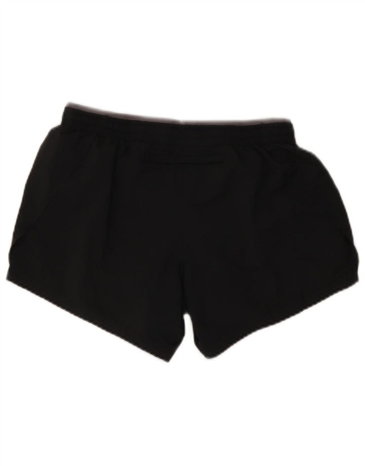 Pantaloni scurți sport Nike Dri Fit pentru femei UK 10 Small Gri Poliester