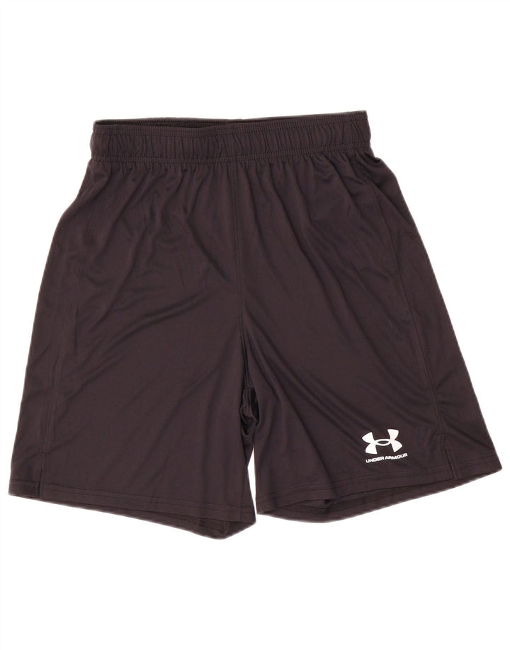 Pantaloni scurți sport Under Armour pentru bărbați, poliester mediu negru