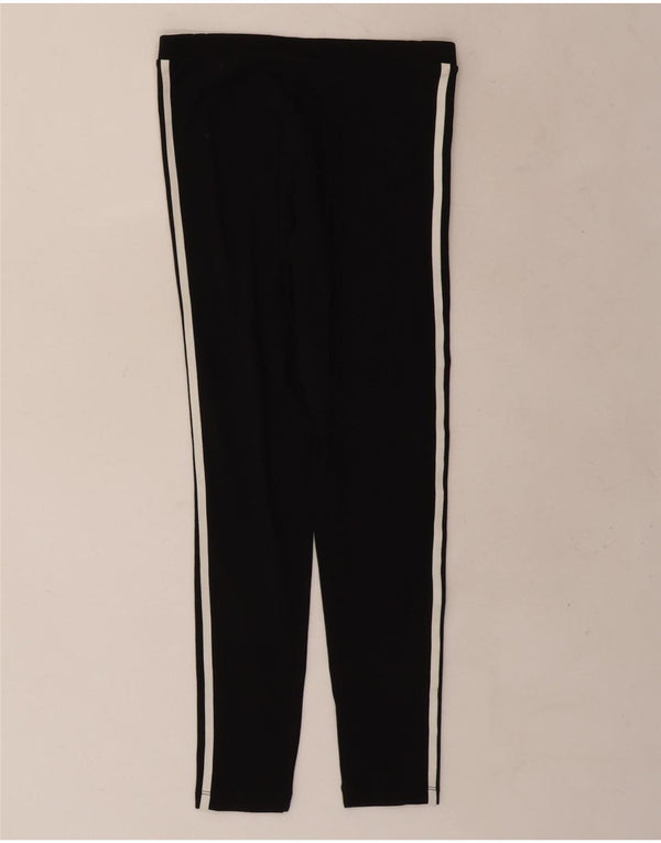 Leggings pentru femei Adidas UK 8 Small Black Bumbac