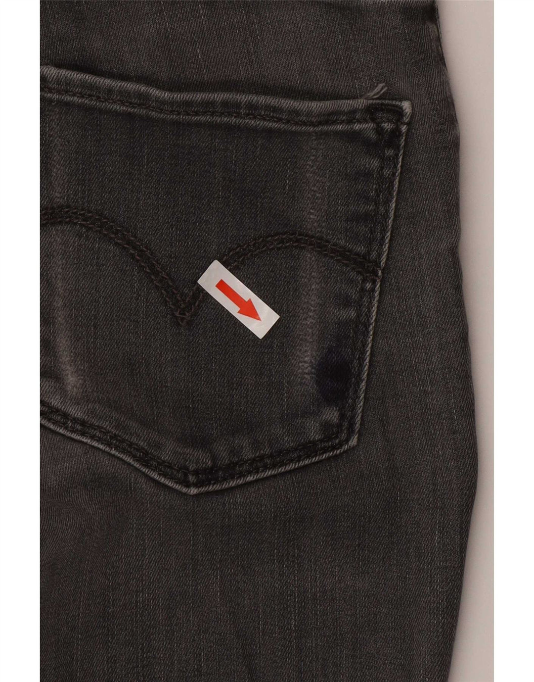 Blugi skinny pentru femei Levi's W26 L34 bumbac gri