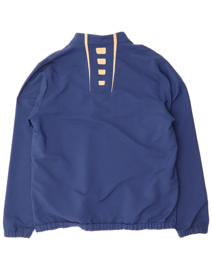 Umbro pentru bărbați, cu pulover grafic, jachetă de top cu dungi mari, albastre