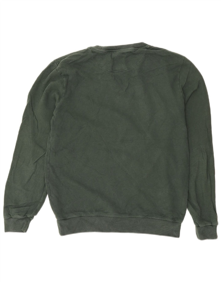 Pulover Jack Wills pentru bărbați, bumbac verde mic