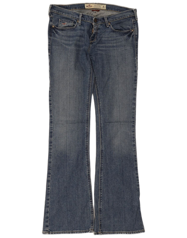 Blugi evazați pentru femei Hollister US 3 Small W30 L31 Blue Bumbac