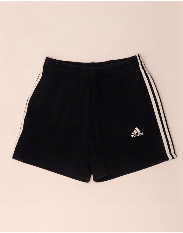 Pantaloni scurți sport Adidas pentru femei UK 14 Medium Black Bumbac