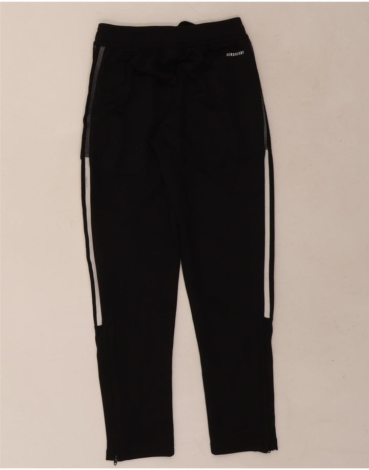 Pantaloni de trening Adidas Aeroready pentru baieti 9-10 ani poliester negru