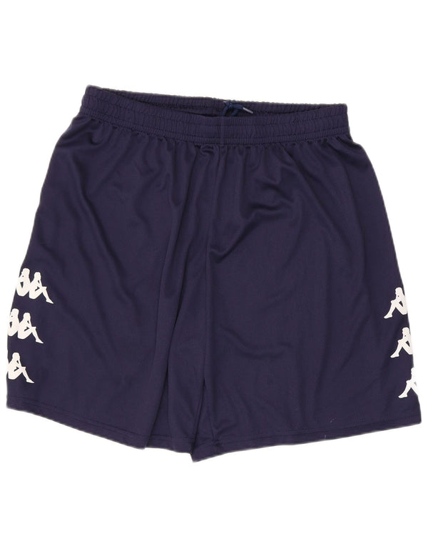 Pantaloni scurți de sport grafic Kappa pentru bărbați XL bleumarin