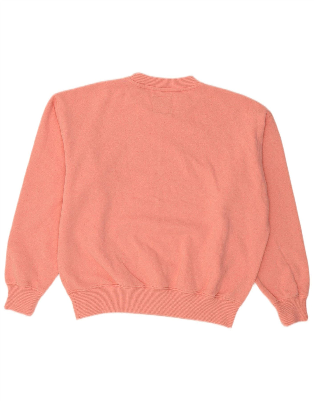 Pulover supradimensionat cu grafic Superdry pentru femei UK 12 Roz mediu