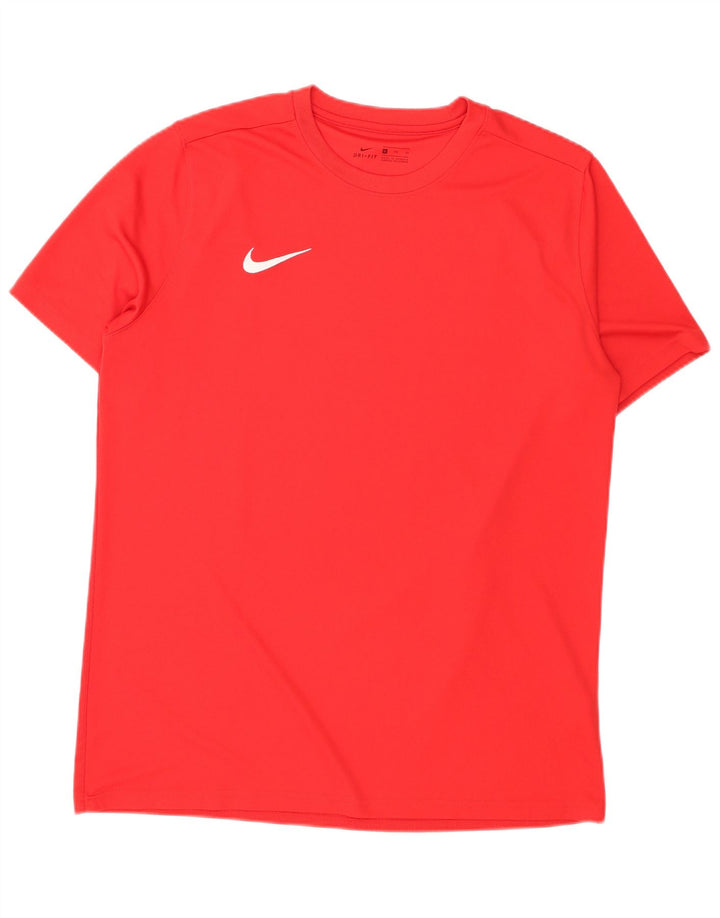 Tricou Nike Dri Fit pentru bărbați Top Medium Red Poliester