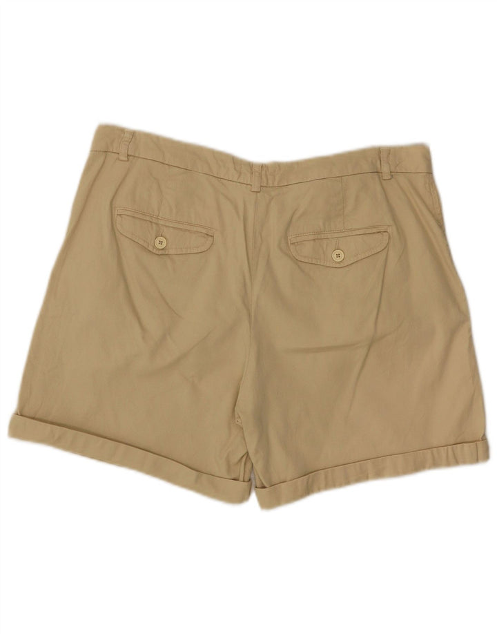 Pantaloni scurți chino pentru femei BENETTON W34 Large Yellow