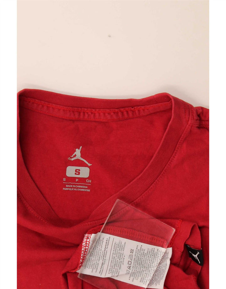 Tricou pentru bărbați Jordan Top mic, roșu, bumbac