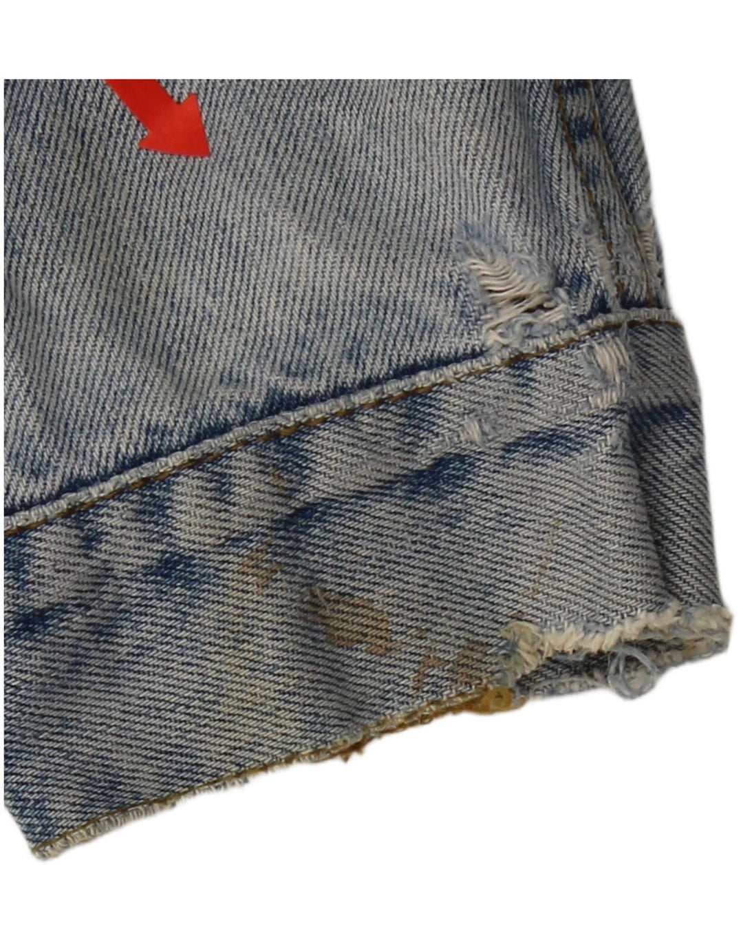 Jachetă de blugi pentru bărbați Levi's UK 38, bumbac albastru mediu