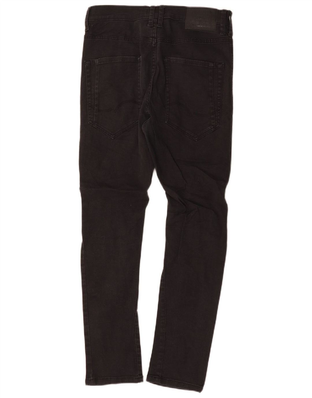 Blugi slim pentru bărbați Jack & Jones W28 L27 bumbac negru