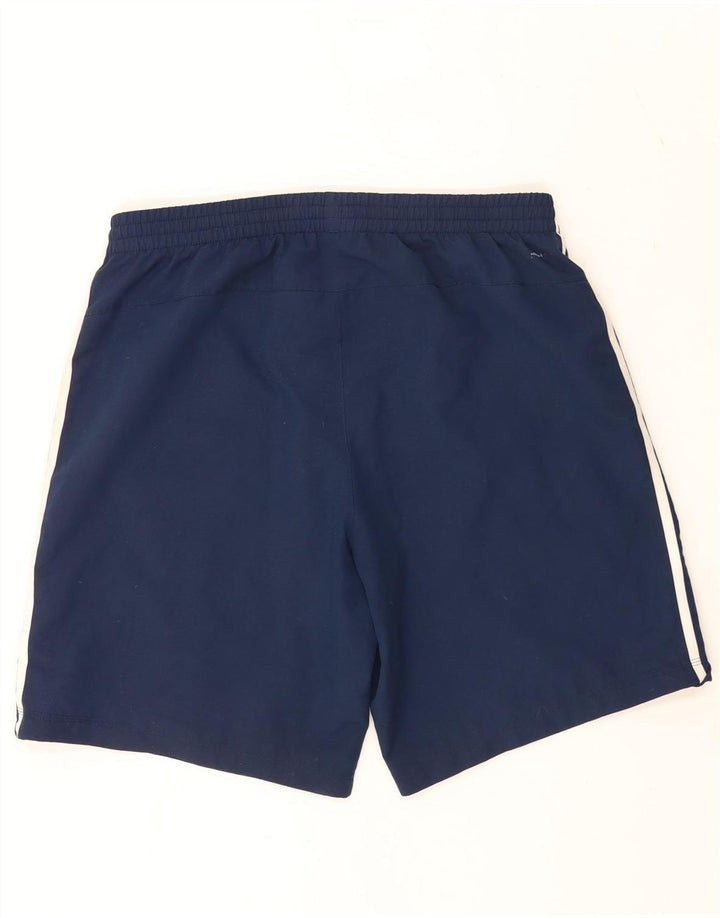 Pantaloni scurți sport pentru bărbați Adidas Climalite, mari, albastru, poliester