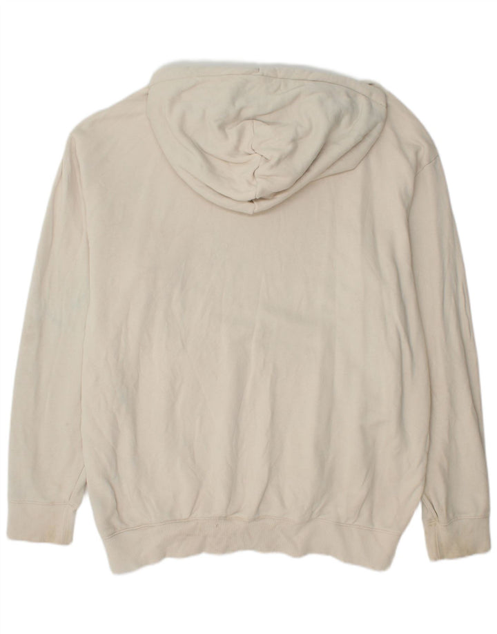 Pulover cu glugă REEBOK pentru bărbați, bumbac alb XL