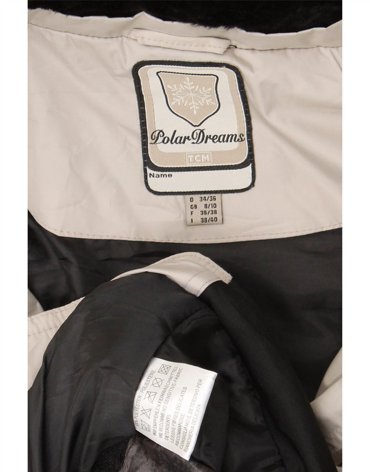 Jachetă căptușită supradimensionată pentru femei TCM UK 8/10 Small Beige Colorblock