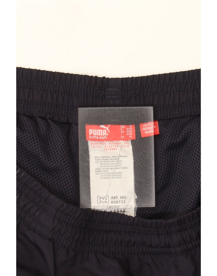 Pantaloni de trening Puma Capri pentru bărbați XL poliester bleumarin
