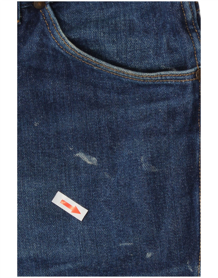 Blugi drepti pentru bărbați Wrangler W40 L31 bleumarin