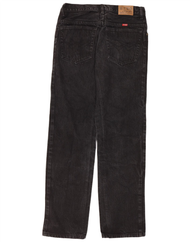 Blugi Wrangler pentru bărbați Hero Regular Straight W34 L34, bumbac negru