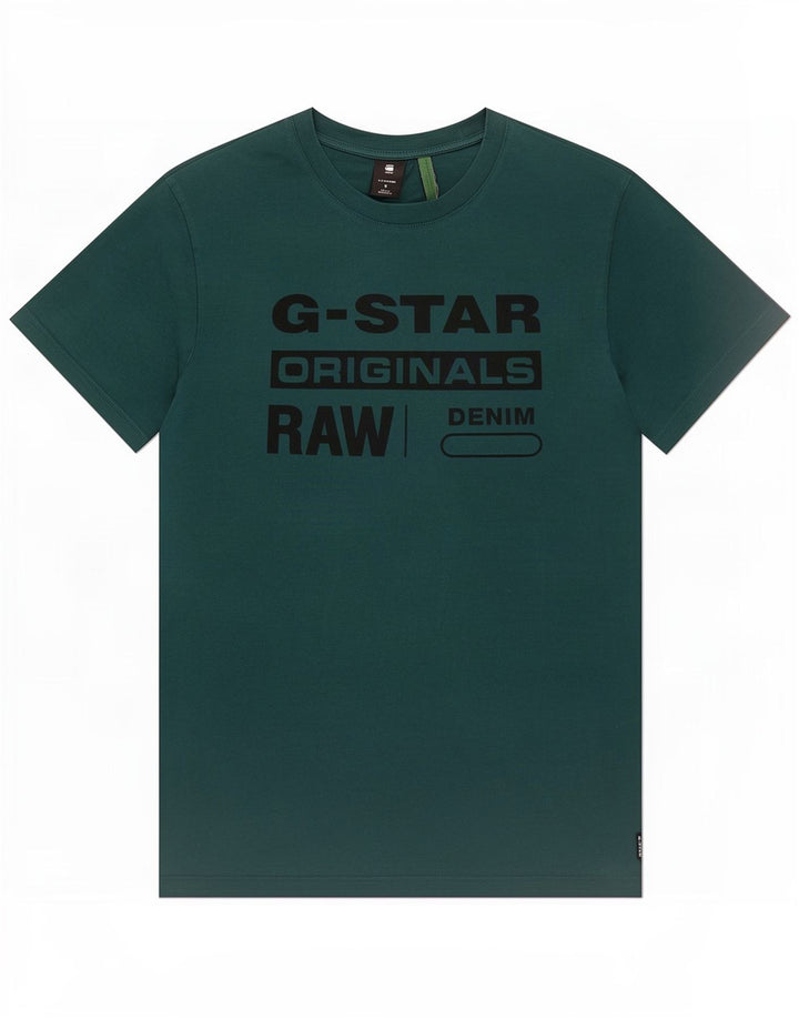 Tricou grafic G-Star pentru bărbați Top mic verde